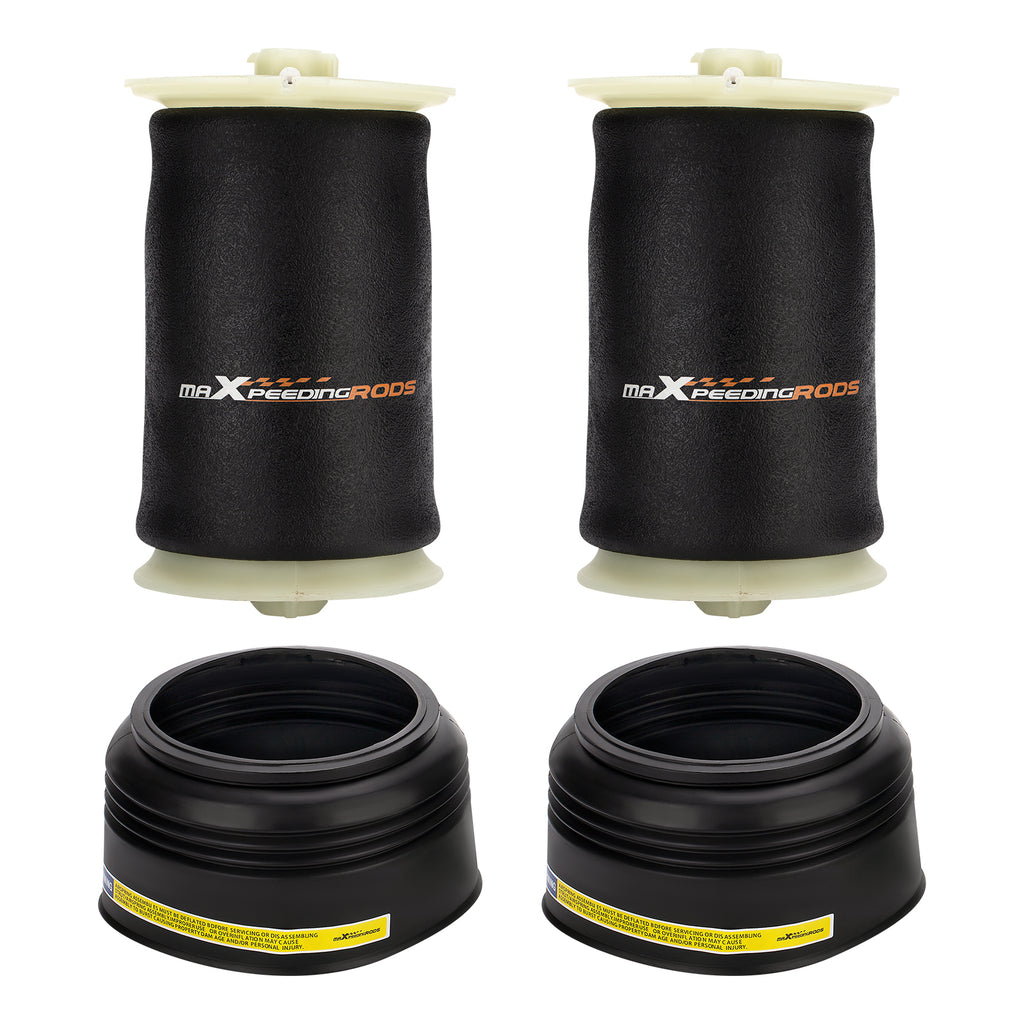 2pcs geschikt voor BMW X5 E70 X6 E71 E72 Achter Air Ophanging Spring Bag 37126790081