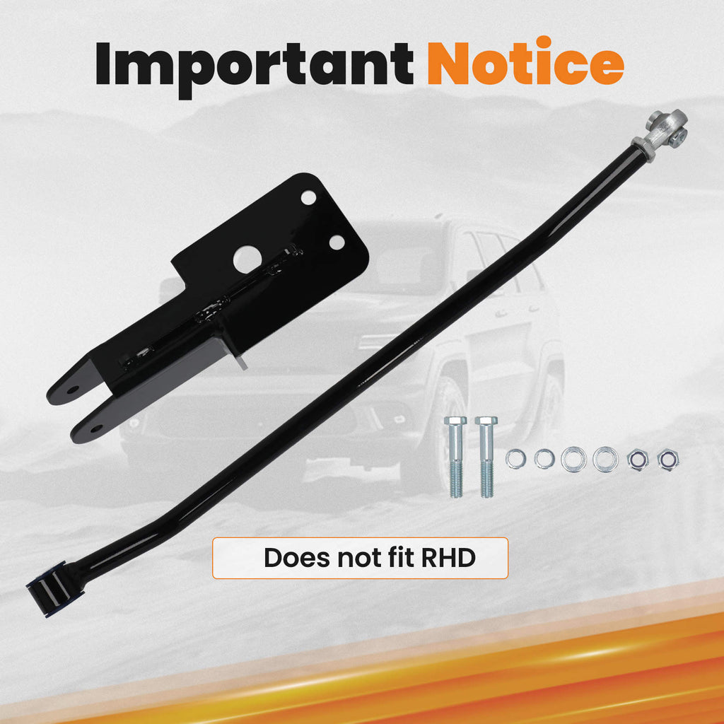Adjustable Kit Front Track Bar compatible for Jeep Cherokee XJ w/ 4-6.5 inch lift 1984-2001