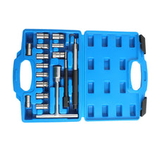 Laad de afbeelding in de galerijviewer, 17TLG Diesel Injectors Injection Nozzle Cutter Kit sealing SEATs tool Injector
