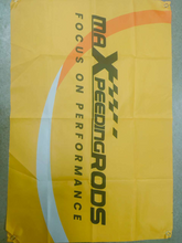 Laad de afbeelding in de galerijviewer, maxpeedingrods yellow promotional flag M2