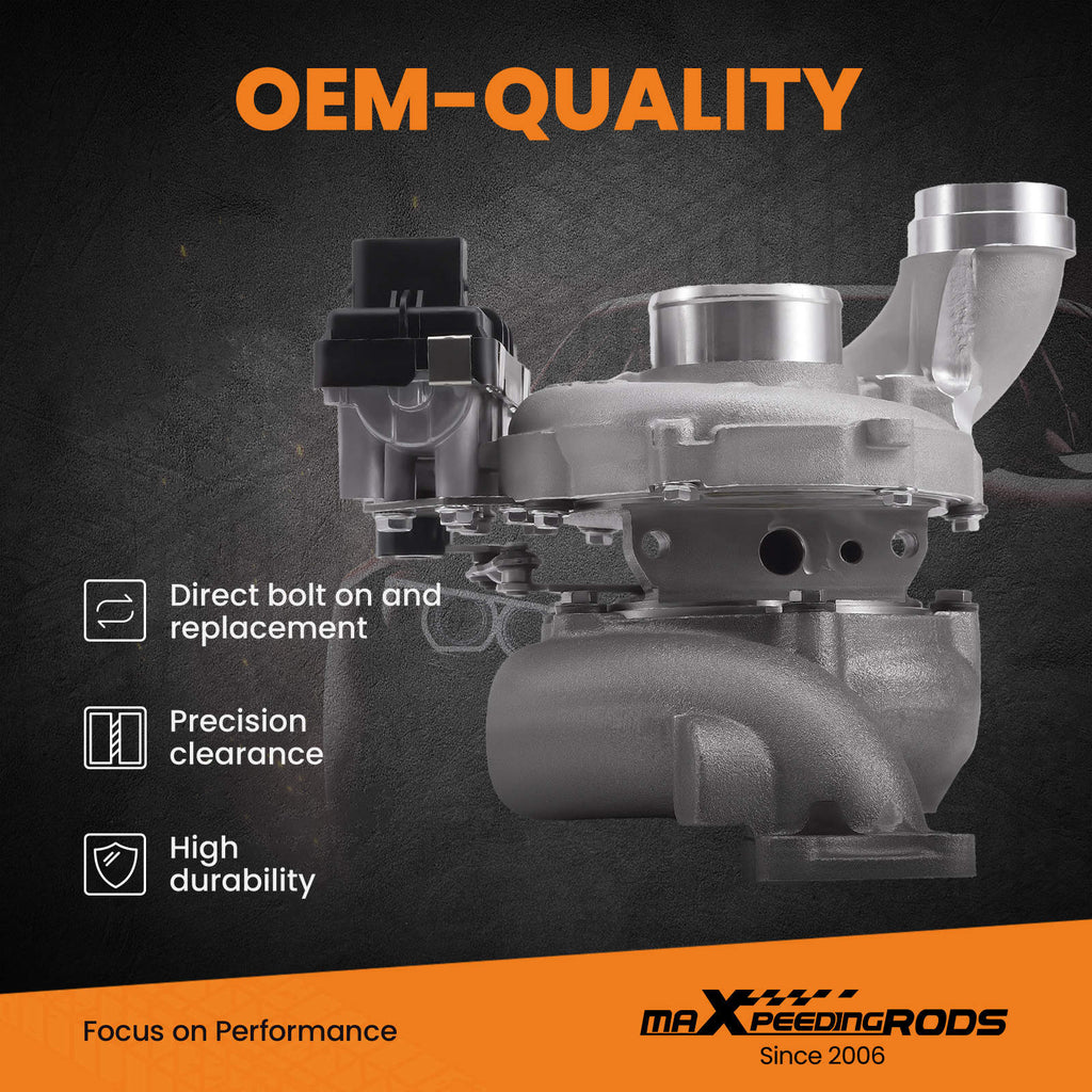 Turbocharger compatible for Dodge Sprinter 3.0L CDI OM642 68019589AA GTA2056GVK Turbo