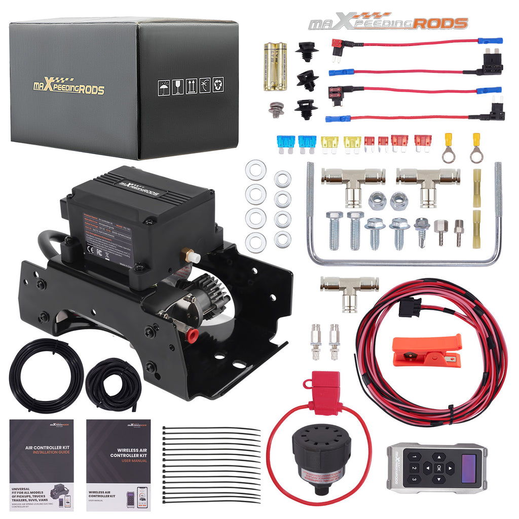 Wireless Universal Air Ophanging Compressor Kit voor Motorhome Pickups Campervan