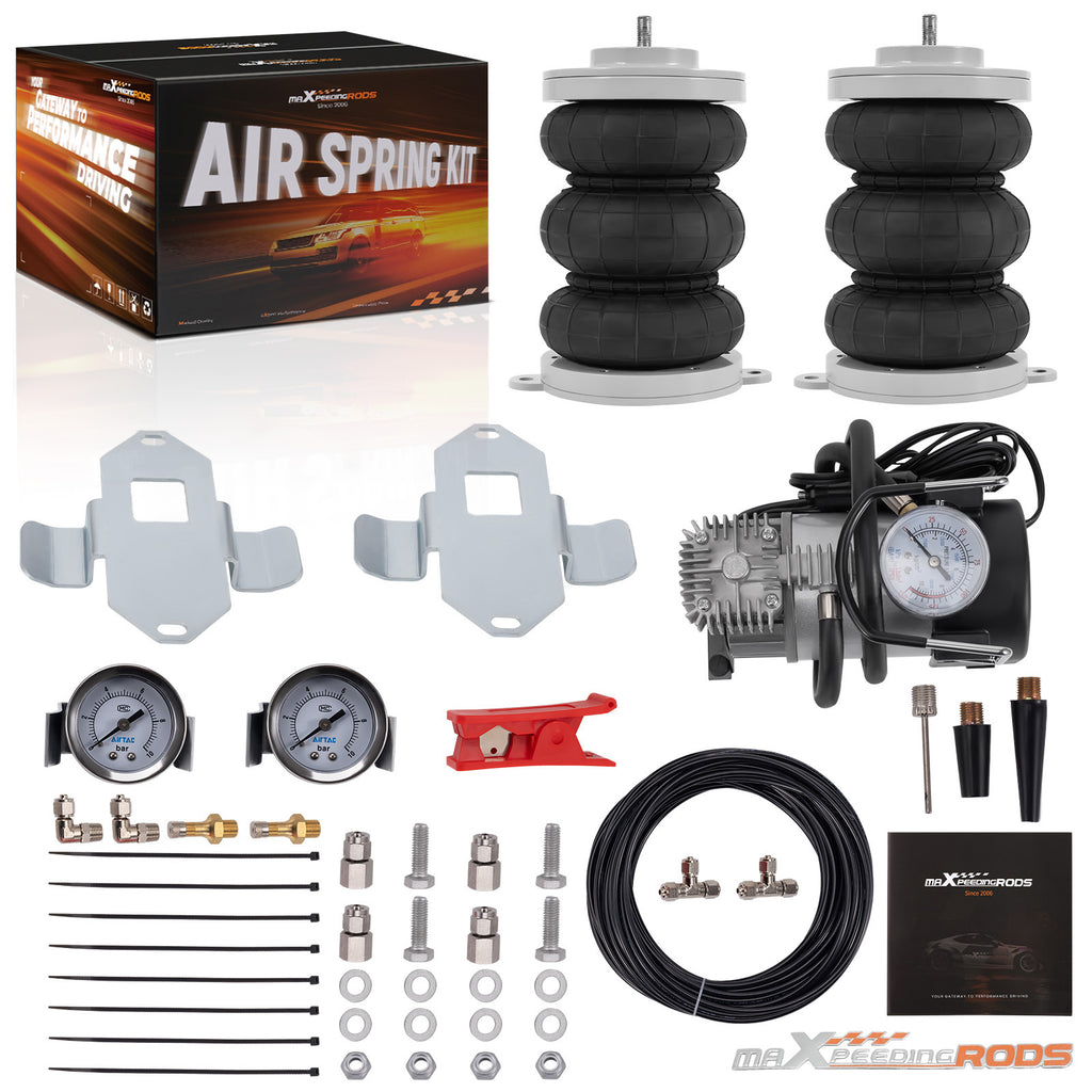 Achter Air Ophanging Kit w/ Compressor geschikt voor Fiat Ducato geschikt voor Peugeot Boxer 1994- 5000kg