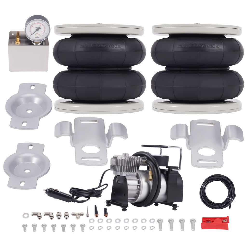 Air Ophanging Kit w/ Compressor geschikt voor Fiat Ducato geschikt voor Peugeot Boxer 1994-2024 4000kg