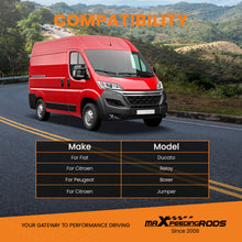 Laad de afbeelding in de galerijviewer, Air suspension kit compatible for Fiat Ducato 1994-2024 X250 X290 4000kg with Comp