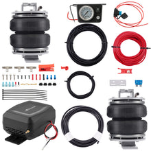 Laad de afbeelding in de galerijviewer, Luftfederung Hinten + Kompressor Kit compatible for VW Crafter 4X2 Einzelbereift 1995-2021