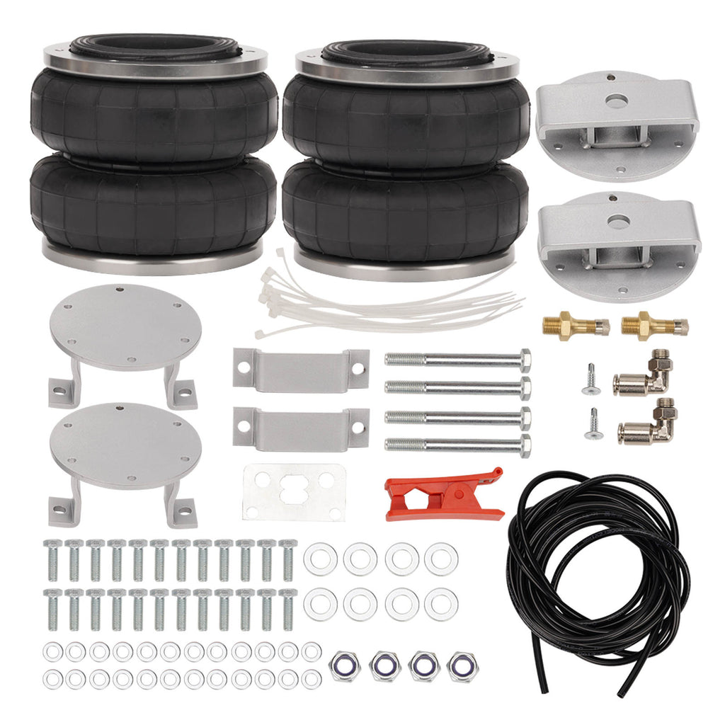 Air Suspension Bags Leaf Spring Bag Helper Kit Compatible for Nissan Navara D40 4WD 2004-