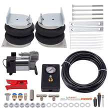Laad de afbeelding in de galerijviewer, Air Ophanging Spring Bag + Compressor Kit geschikt voor Vauxhall Movano 2010-2024 4000kg