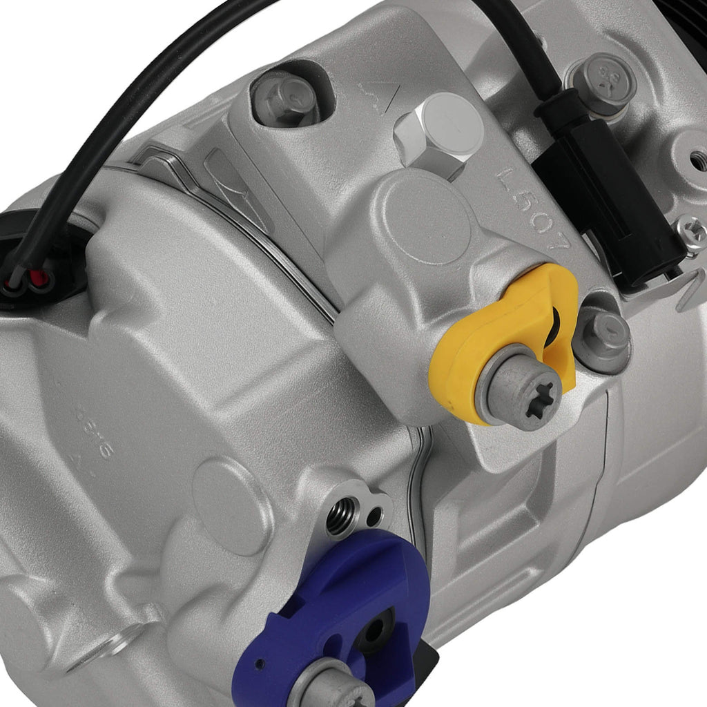 Air Conditioning Compressor compatible for BMW 5 E60 E61 520 E65 E66 64509174802 7SEU17C