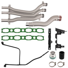 Laad de afbeelding in de galerijviewer, Aluminium Coolant Pipe Kit geschikt voor Porsche Cayenne 4.5L V8 2003-2006 94810601603