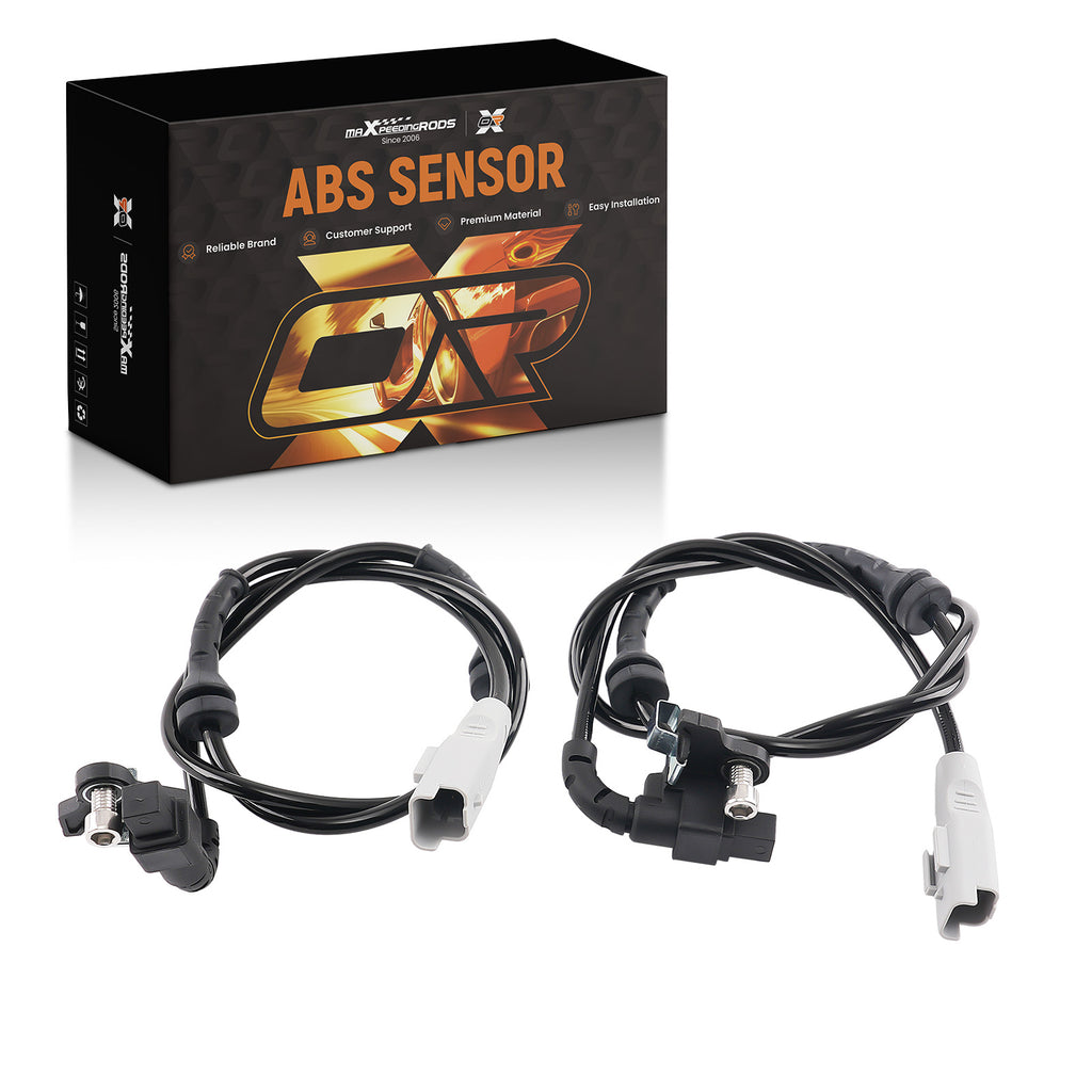2x ABS Wheel Speed Achter Sensor geschikt voor Peugeot 307 2000-14 308 2007-2015 geschikt voor Citroen C4