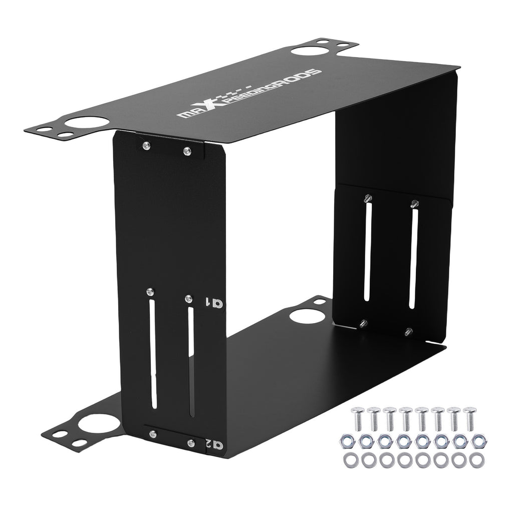 Adjustable Air Guide Frame voor 16-30 Row British Oil Cooler Black Aluminum