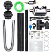 Laad de afbeelding in de galerijviewer, 12V 2KW-8KW Diesel Air Heater 10L Tank geschikt voor Vent Duct voor Car Caravan Lorrys Boats