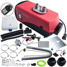Laad de afbeelding in de galerijviewer, 12V 8000W LCD Calentador de aire diesel 8KW barcos Autocaravanas Camiones Car