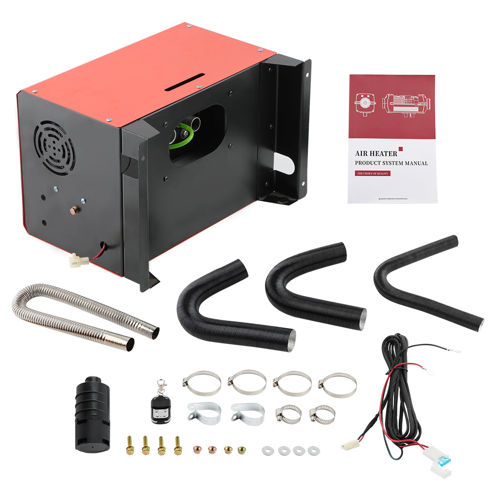 5KW Riscaldatore diesel ad aria automatica a 4 fori Riscaldamento Parcheggio LCD