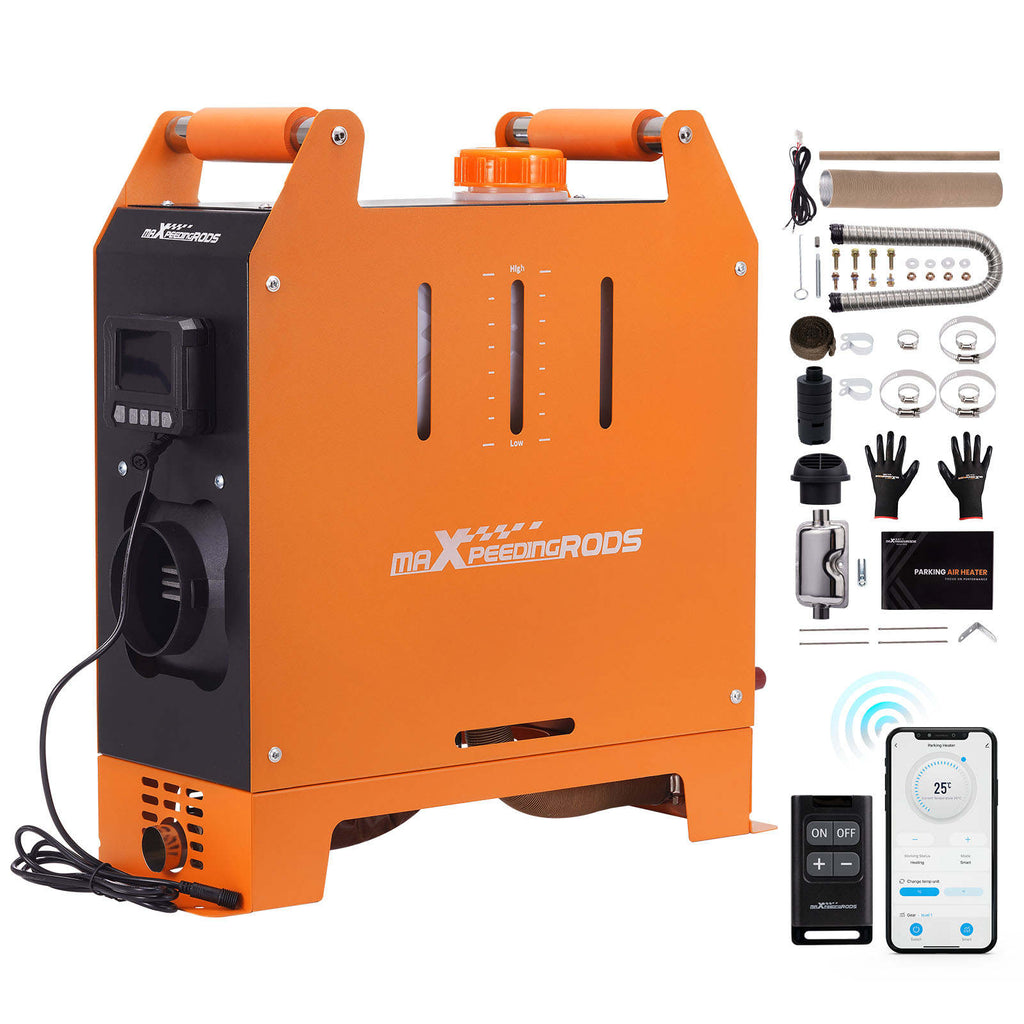 1-5KW Diesel Heater with Moblie Controlfor RV for Van for garage Portable Diesel Heater