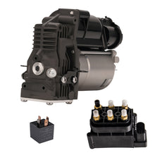 Laad de afbeelding in de galerijviewer, Air Ophanging Compressor Pump + Valve Block geschikt voor Mercedes W221 C216 2213200704