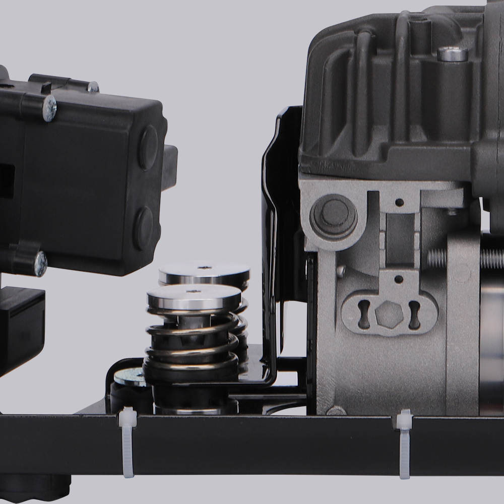 Air Suspension Compressor w/ Bracket compatible for BMW 740i 750i 750Li 760Li compatible for Alpina B7