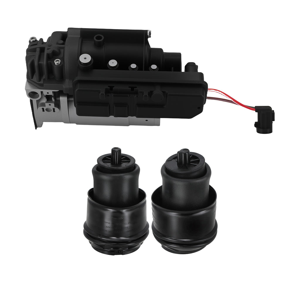 2X Luftbalg Hinten + 1X Kompressor compatible for Citroën Jumpy compatible for Fiat Scudo compatible for Peugeot Expert