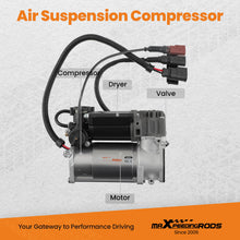 Laad de afbeelding in de galerijviewer, Air Suspension Compressor compatible for VW Phaeton compatible for Bentley GT 2003 3D0616005H