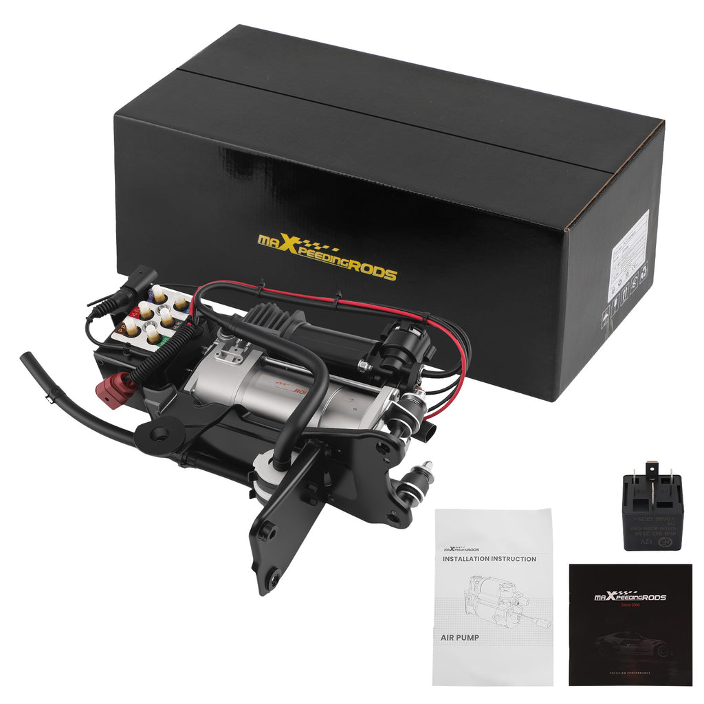 Luchtveringcompressor support + klep block geschikt voor Audi A6 4F