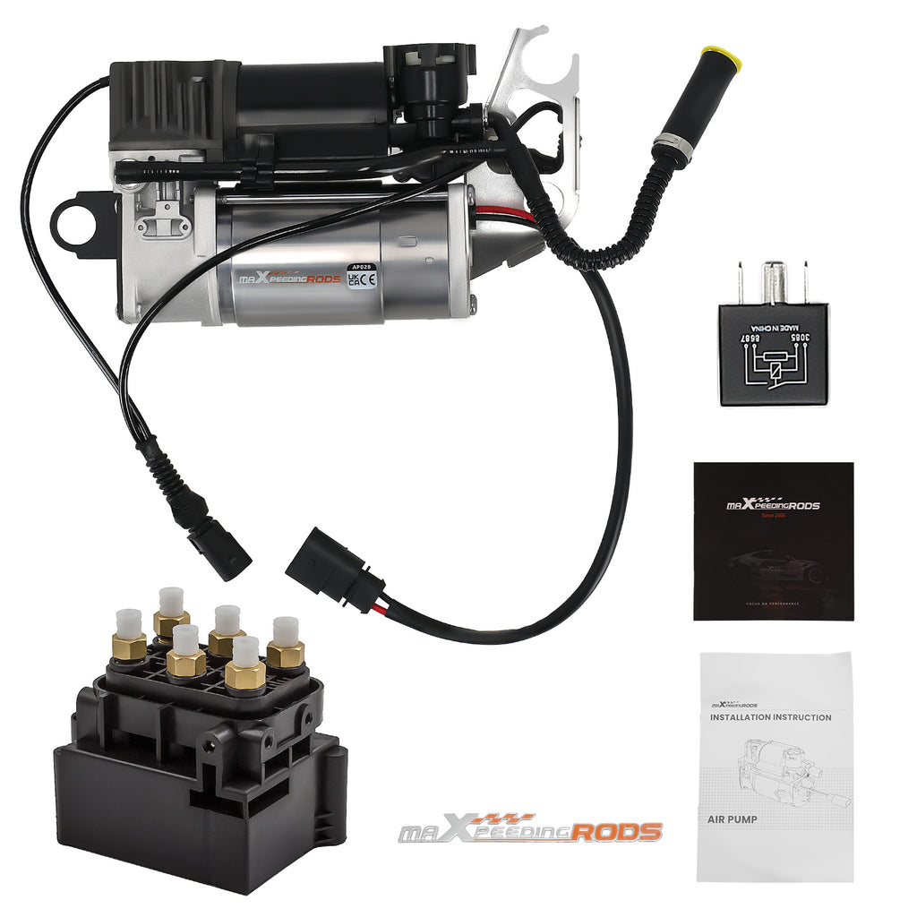 Air Ophanging Compressor Pump geschikt voor Audi Q7 4L 4LB 2006-2015 4L0698007C
