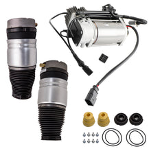 Laad de afbeelding in de galerijviewer, 2x Luftfederbalg Vorne mit Luftfederung Kompressor compatible for Audi Q7 4L 4L0698007A