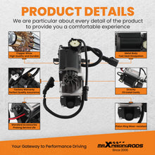 Laad de afbeelding in de galerijviewer, Air Suspension Compressor compatible for Audi A6 C5 4b Allroad 1999-2005 4Z7616007 w/ Relay