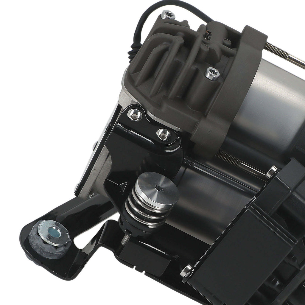 Air Suspension Compressor + Valve Block compatible for BMW 7 Series 740i 750i M760i 16-20