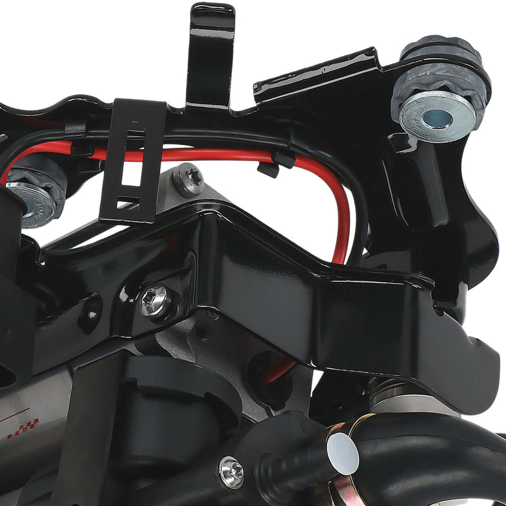 Air Suspension Compressor + Valve Block compatible for BMW 7 Series 740i 750i M760i 16-20