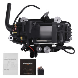 Luchtveringcompressor met Beugel + Relay geschikt voor BMW 7 Serie G11, G12 2015-2020