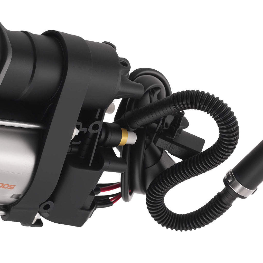 Air Suspension Compressor Pump+Relay compatible for VW Touareg II for Cayenne 958 2011-2017