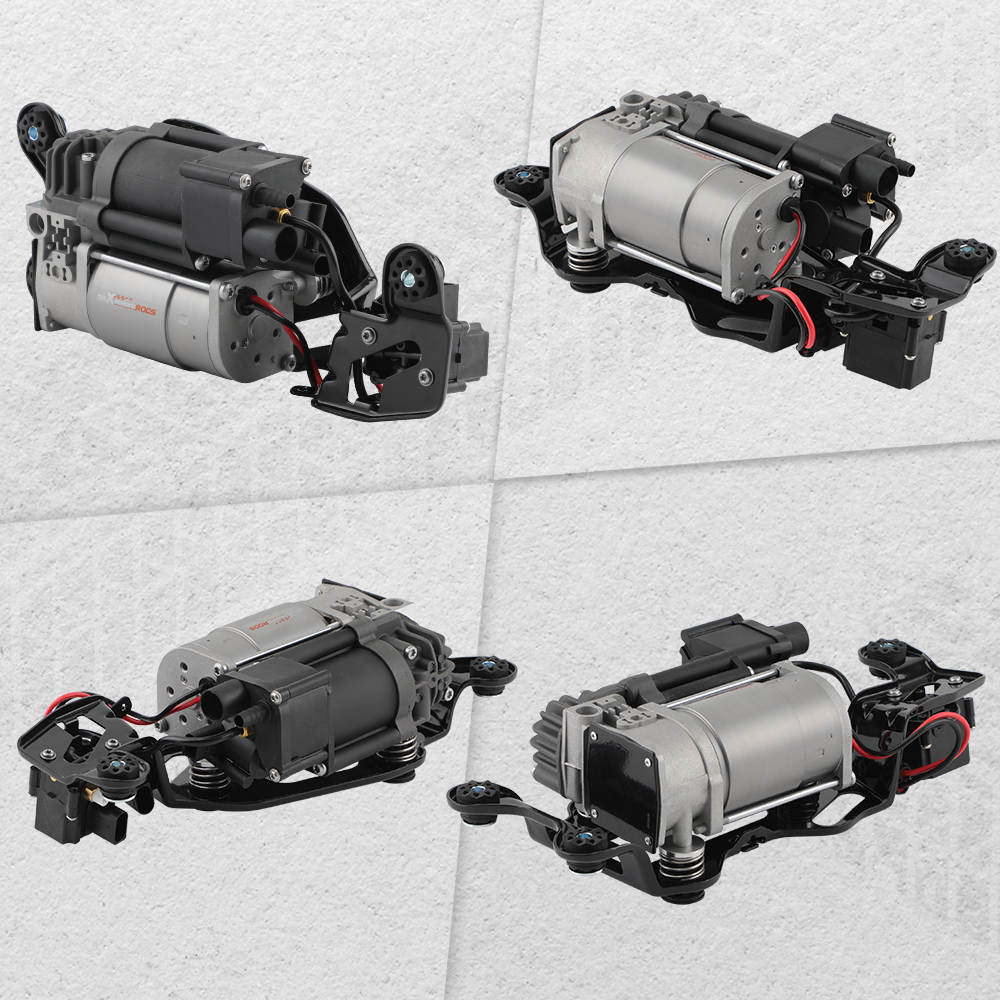 Air Suspension Compressor Pump W/ Valve Block compatible for BMW X5 2014-2018 37206875177