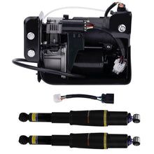 Laad de afbeelding in de galerijviewer, Kit compatible for Chevrolet Tahoe With Z55 Ressort dair Shock + Pompe de Compresseur