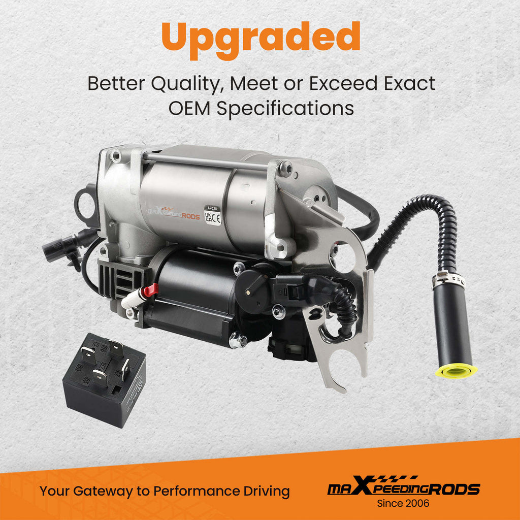 Airmatic Suspension Compressor compatible for VW Touareg compatible for Audi Q7 4L 2006-2015 4L0698007C
