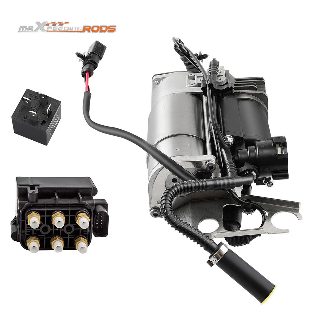 Luftfederung Kompressor + Ventil compatible for VW Touareg compatible for Porsche Cayenne 955 95535890105