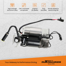 Laad de afbeelding in de galerijviewer, Air Suspension Compressor + Solenoid Valve Block Relay compatible for Audi Q7 4L 2006-2015