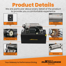 Load image into Gallery viewer, Air Suspension Compressor W/ Bracket compatible for Porsche Cayenne compatible for VW Touareg 7L0616007B