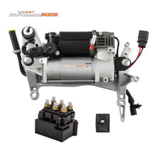Laad de afbeelding in de galerijviewer, Kompressor Luftfederung mit Halterung + Ventilblock compatible for VW Touareg 7L 7L0616007