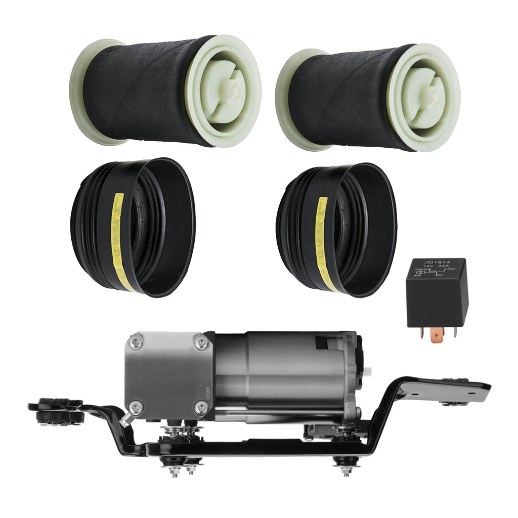 Achter Air Ophanging Compressor Bracket + Bellows geschikt voor BMW X5 X6 E70 E72 2007-2013
