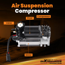 Laad de afbeelding in de galerijviewer, Air Ride Suspension Compressor Pump compatible for JAGUAR XJ X350 X358 2004-2009 C2C22825