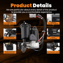 Laad de afbeelding in de galerijviewer, Air Suspension Compressor compatible for Land Rover Range Rover LR3 LR4 Sport LR038148