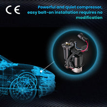 Laad de afbeelding in de galerijviewer, Air Suspension Compressor Pump compatible for Range Rover L322 2006-2012 LR025111 LR015089