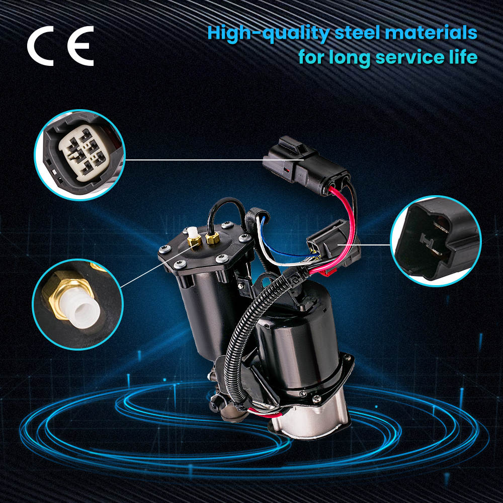 Air Suspension Compressor Pump compatible for Range Rover L322 2006-2012 LR025111 LR015089