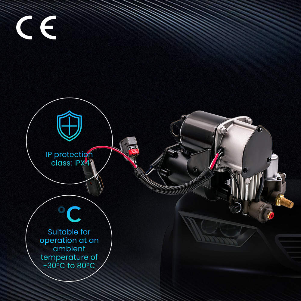 Air Suspension Compressor Pump compatible for Range Rover L322 2006-2012 LR025111 LR015089