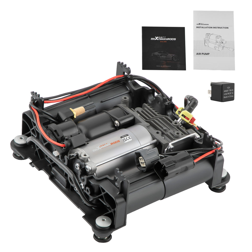 Air Ophanging Compressor + Bracket + Relay geschikt voor Range Rover MK III 3 2002-2012