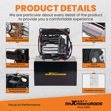 Laad de afbeelding in de galerijviewer, Air Suspension Compressor + Bracket + Relay compatible for Range Rover MK III 3 2002-2012
