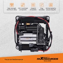 Load image into Gallery viewer, Air Suspension Compressor + Bracket + Relay compatible for Range Rover MK III 3 2002-2012