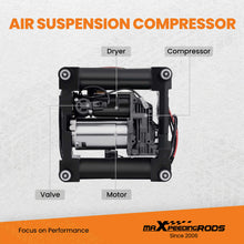 Laad de afbeelding in de galerijviewer, Air Suspension Compressor + Bracket + Relay compatible for Range Rover MK III 3 2002-2012