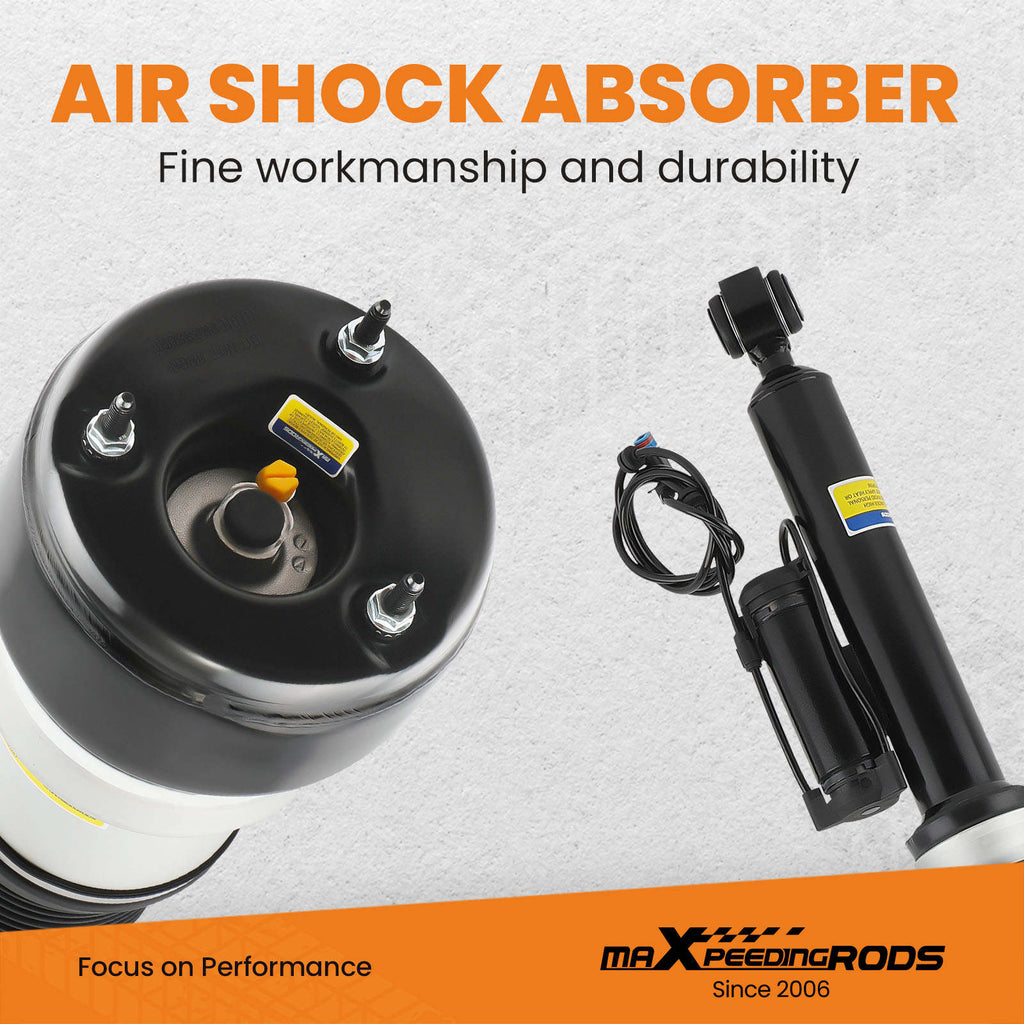 Rear Air Shock Strut Assembly Passenger Side Right RH compatible for Mercedes Benz W221